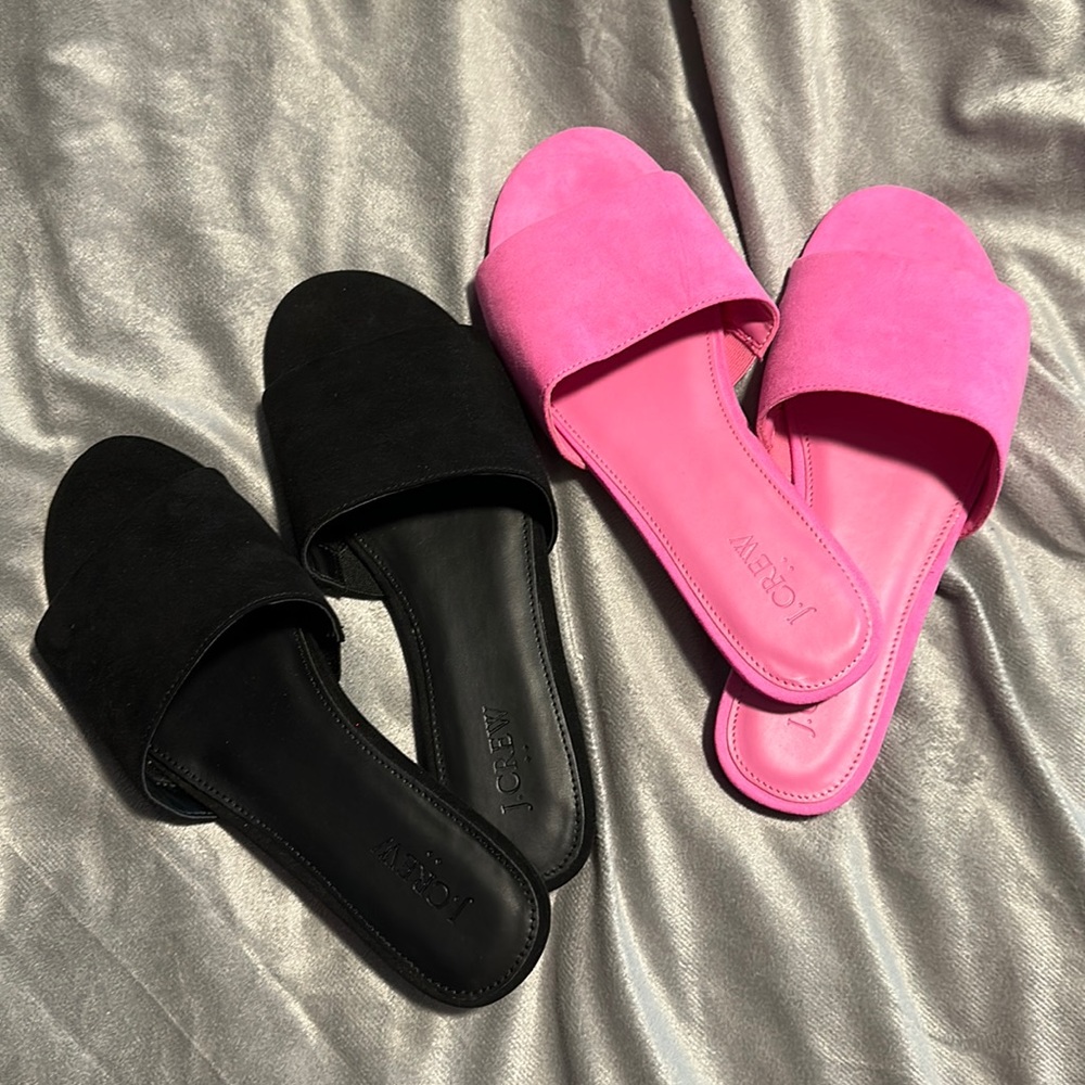 NWOT j crew slides